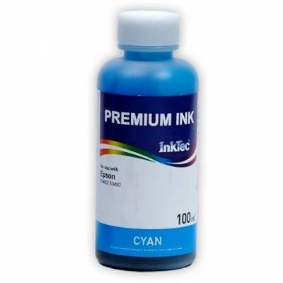 Чернила для Epson InkTec E0005-100MC Cyan (Голубой) 100 ml