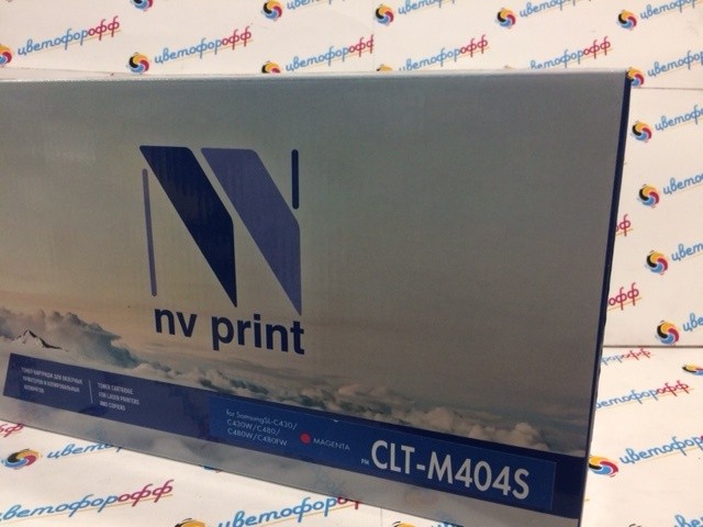 Картридж совместимый NV Print для Samsung CLT-M404S Magenta  для Xpress SL-C430 / SL-C480