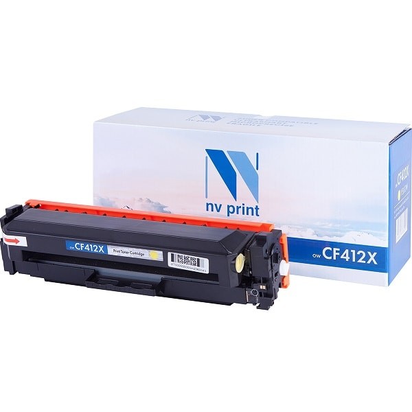 Картридж совместимый NV Print для HP CF412X Yellow  для LaserJet Pro Color M377 / M452 / M477