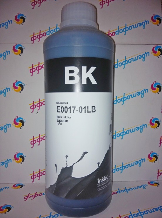 Чернила для Epson InkTec E0017-01LB Black (Черный) 1L