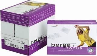 Офисная бумага А4 (210x297) 500 листов 80 гр/м2 "Berga Focus"