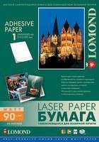 Самоклеящаяся фотобумага матовая (Matt) А4 (210x297), 50 листов, 90 г/м2 (2600005) "Lomond" для лазерного принтера