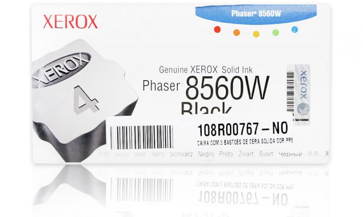 Картридж Xerox 108R00767 Black Phaser 8560W (1шт)