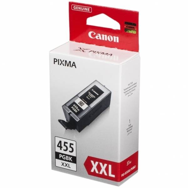 Картридж струйный оригинальный "Canon" PGI-455PGBK XXL Black (PGI-455XXLPGBK/8052B001) PIXMA-iX6840/MX924