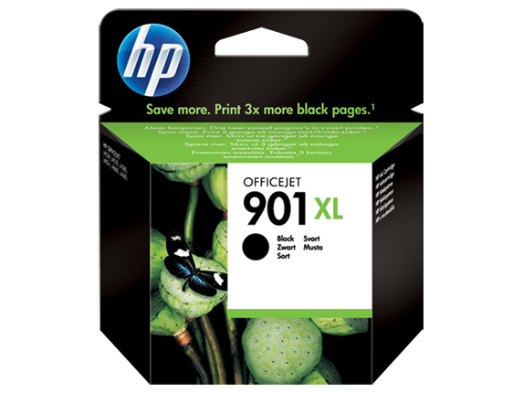 Картридж струйный оригинальный "Hewlett-Packard" №901XL Black (CC654AE) OfficeJet-4500/J4500ser/J4525/J4540/J4580/J4660