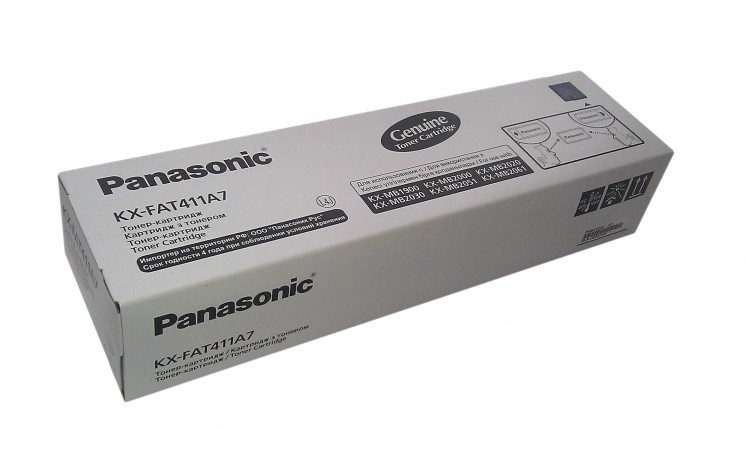 Картридж Panasonic KX-FAT411A KX-MB1900 / KX-MB2000 / KX-MB2020 / KX-MB2051