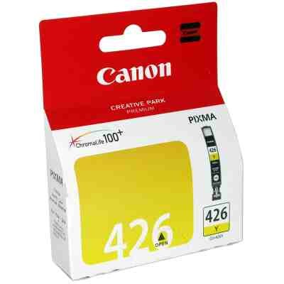 Картридж струйный оригинальный "Canon" CLI-426Y Yellow (CLI-426Y/4559B001) PIXMA-MX714/MG5140/MG5240/MG5340/MG6140/MG8140/iP4840/iP4940