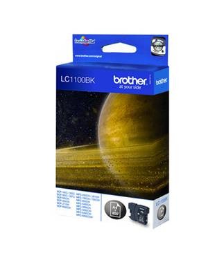 Картридж струйный оригинальный "Brother" LC-1100BK Black (LC1100BK) DCP-383/385/395/585/J715/6690/MFC-490/790/990/5490/5890/6490