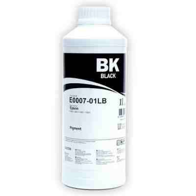 Чернила для Epson InkTec E0007-01LB Black (Черный) Pigment 1L (Срок годности истек)