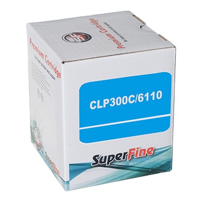 Картридж совместимый SuperFine для Samsung / для Xerox CLP-300 / CLX-2160 / Phaser-6110 (CLP-C300A / 106R01206) Cyan