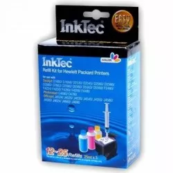 Заправочный набор (HPI-1061С) Color для картриджей Hewlett Packard №122, №122XL "InkTec"