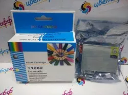 Картридж совместимый (аналоговый) для "Epson" T1282 Cyan "ColorPro"