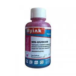 Чернила MyInk для струйных принтеров универсальные, водорастворимые Magenta 100ml