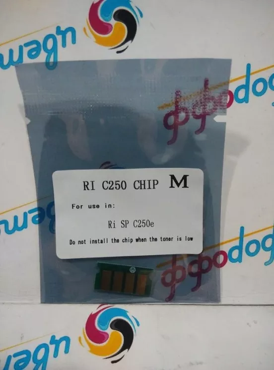 Чип для Ricoh Aficio SPC250/SPC260/SPC261 (407545 / TYPE SPC250E M) (1.6K) magenta (совместимый)