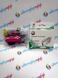 Картридж совместимый (аналоговый) для "Brother" LC3619XLM Magenta "SuperFine"
