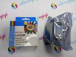 Картридж совместимый (аналоговый) для "Hewlett-Packard" №27 (C8727AE) Black "ColorPro" БЕЗ ГАРАНТИИ ( зависит от версии прошивки аппарата)