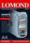 Фотобумага матовая с магнитным слоем на обратной стороне (Magnetic paper Matt) A4 (210x297), 2 листа, 620 гр/м2 (2020346) "Lomond" для струйного принтера