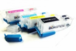 Перезаправляемые "NANO" 2 картриджи для Epson Expression Premium XP600 / XP605 / XP700 / XP800 (T2621-T2634)