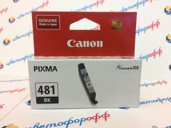 Картридж струйный оригинальный "Canon" CLI-481BK Black (CLI-481 BK/2101C001) PIXMA TR7540/8540 TS6140/8140/9140