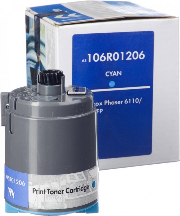 Картридж совместимый NV Print для Xerox 106R01206 Cyan  для Phaser-6110