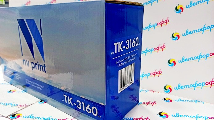 Картридж совместимый NV Print для Kyocera TK-3160 для EcoSys-P3045/P3050/P3055/P3060 M3145/M3645 БЕЗ ЧИПА
