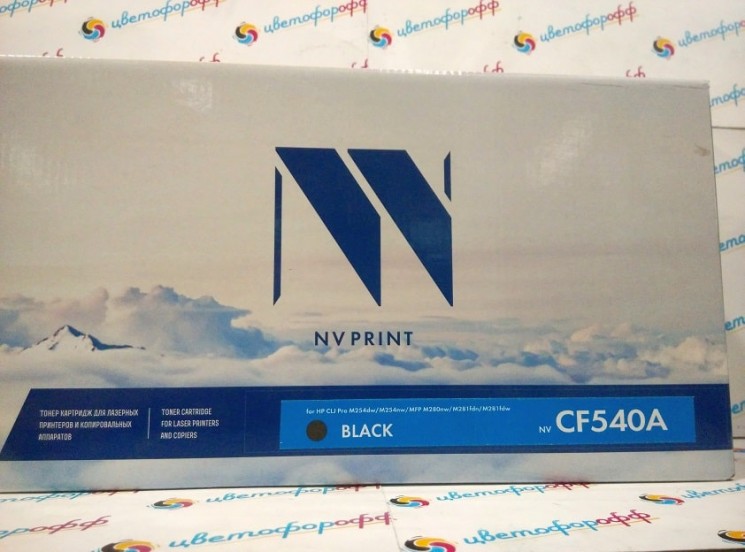Картридж совместимый NV Print для HP CF540A Black для LaserJet Pro Color-M254 / M280 / M281