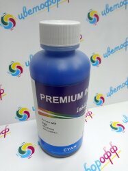 Чернила для HP InkTec H5088-100MC Cyan (Голубой) 100 ml Dye