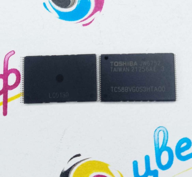 Микросхема TC58BVG0S3HTA00 для понижения версии прошивки в МФУ HP Color Laser MFP 178nw, 179fnw