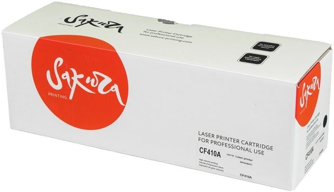 Картридж совместимый Sakura для HP CF410A Black для LaserJet Pro Color-M377/M452/M477