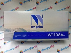 Картридж совместимый NV Print для HP W1106A для Laser-103/107/135/137 БЕЗ ЧИПА