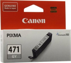 Картридж струйный оригинальный "Canon" CLI-471GY Grey (CLI-471 GY/0404C001) PIXMA-MG7740/TS8040/TS9040