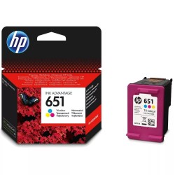Картридж струйный оригинальный "Hewlett-Packard" №651 Color (C2P11AE) DeskJet-5575 / DeskJet-5645