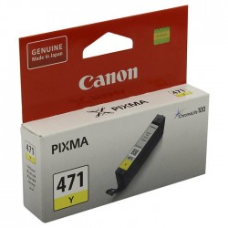 Картридж струйный оригинальный "Canon" CLI-471Y Yellow (CLI-471 Y/0403C001) PIXMA-MG5740/MG6840/MG7740/TS5040/TS6040/TS8040/TS9040