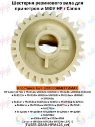 (FUSER-GEAR-HPM426) Шестерня (29Т) резинового вала для HP LaserJet M402/M403/M426/M427 CVT