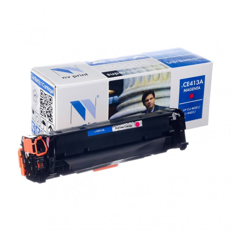 Картридж совместимый NV Print для HP CE413A Magenta  для LJ Pro Color M351/M357/M375/M451/M475