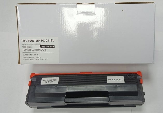Картридж для Pantum (PC-211EV) "7Q" с авточипом (no limit) кроме аппаратов P2207, P2507, M6600, M6607