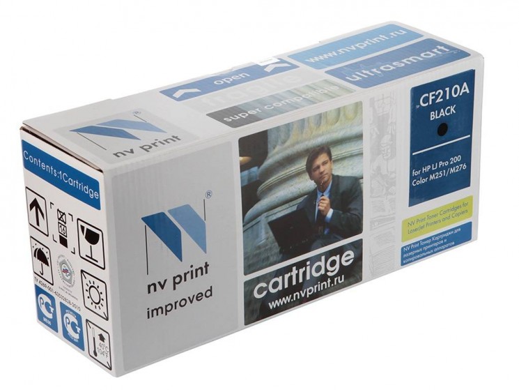 Картридж совместимый NV Print для HP CF210A / для Canon 731 Black  для LJ Pro Color M251/M276 LBP-7100/LBP-7110 MF-623/628/8230/8280
