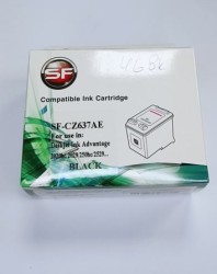 Картридж совместимый (аналоговый) для "Hewlett-Packard" №46XL (CZ637AE) Black "SuperFine" (С уровнем чернил)