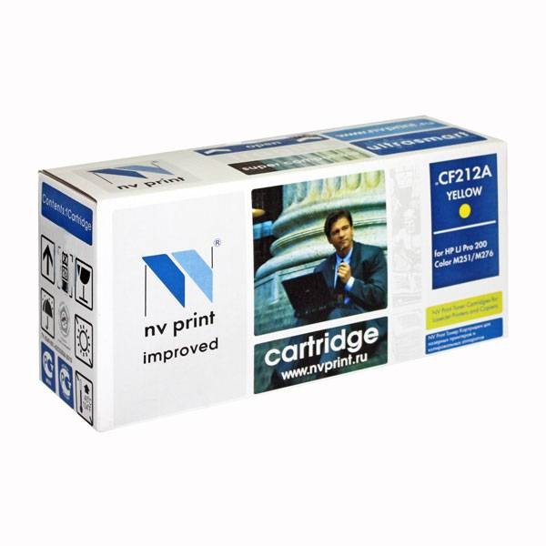 Картридж совместимый NV Print для HP CF212A Yellow  для LJ Pro Color M251 / M276