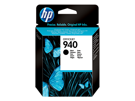 Картридж струйный оригинальный "Hewlett-Packard" №940 Black (C4902AE) OfficeJet Pro-8000 / OfficeJet Pro-8500