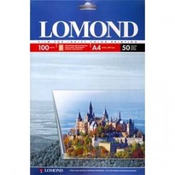 Пленка прозрачная, 50 листов A4 (210x297), 100 микрон (0708415) "Lomond" для цветного струйного принтера