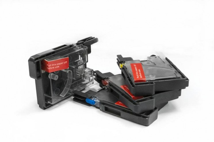 Перезаправляемые "NANO" 2 картриджи для Brother DCP-J525/J725/J925 MFC-J430/J625/J825/J5910/J6510/J6710/J6910 (LC1240 / LC1280) "Bursten"