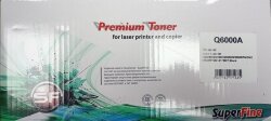 Картридж совместимый SuperFine для HP Q6000A Black для Color LaserJet-1600/2600/2605 CM1015/CM1017