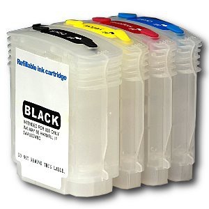 Перезаправляемые картриджи для Hewlett-Packard OfficeJet K5400, K550 (Re-HP88) С ЧИПАМИ "UniPrint"