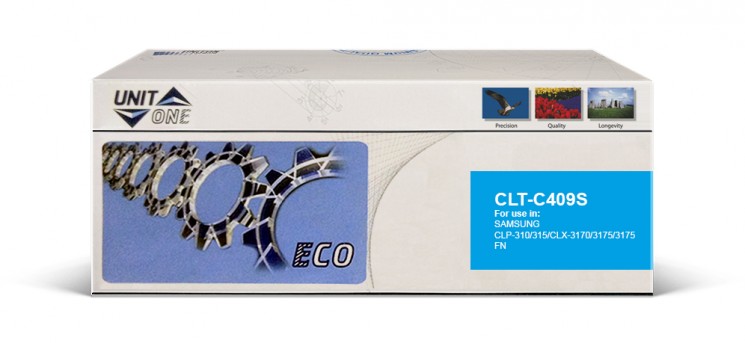 Картридж совместимый Uniton для Samsung CLT-C409S Cyan  для CLP-310 / CLP-315 / CLX-3170 / CLX-3175