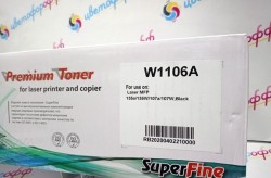 Картридж совместимый SuperFine для HP W1106A для Laser-103/107/135/137 БЕЗ ЧИПА