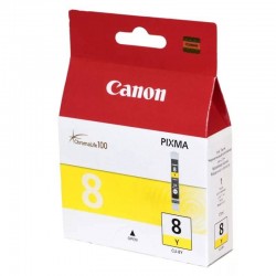 Картридж струйный оригинальный "Canon" CLI-8Y Yellow (CLI-8Y/0623B024) PIXMA-MP500/MP520/MP530/MP600/MP810/MP830/iP3300/iP3500/iP4200/iP4300/iP5200/iP6600