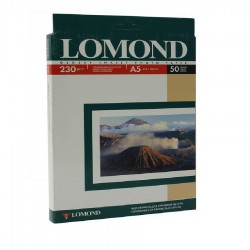 Фотобумага глянцевая (Glossy) A5 (210x148), 50 листов, 230 гр/м2 (0102070) "Lomond" для струйного принтера