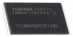 Микросхема Toshiba TC58BVG0S3HTA00 NAND Flash TSOP-48 ( чистая / пустая )