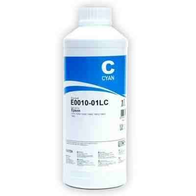 Чернила для Epson InkTec E0010-01LC Cyan (Голубой) 1L